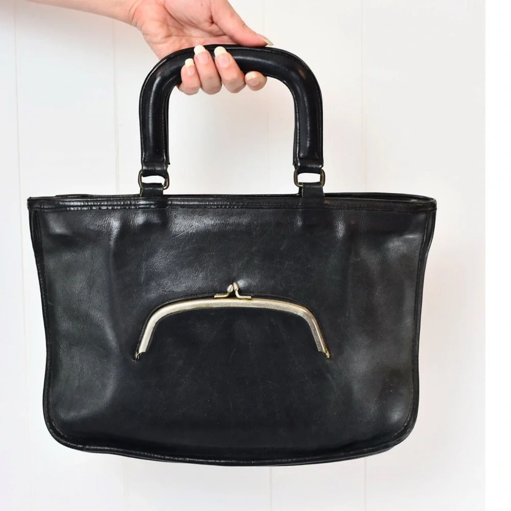 Stunning rare vintage Bonnie Cashin Coach watermelon tote EUC - Picture 9 of 9